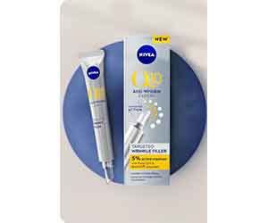 Free Nivea Q10 Targeted Wrinkle Filler Serum - Free Beauty Samples