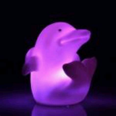 Changing color dolphin | Color changing led, Night light, Night light lamp