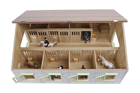 Toy Horse Stable, Schleich Horses Stable, Horse Stalls, Horse Barns, Barrel Racing Horses ...