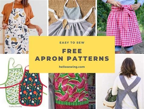 Easy Homemade Aprons