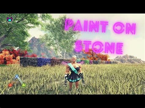 Paint colours/colors on Stone - Ark Survival Evolved. | Tidyhosts Videos