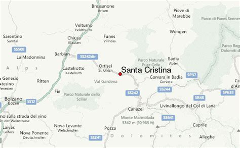 Santa Cristina Val Gardena Weather Forecast