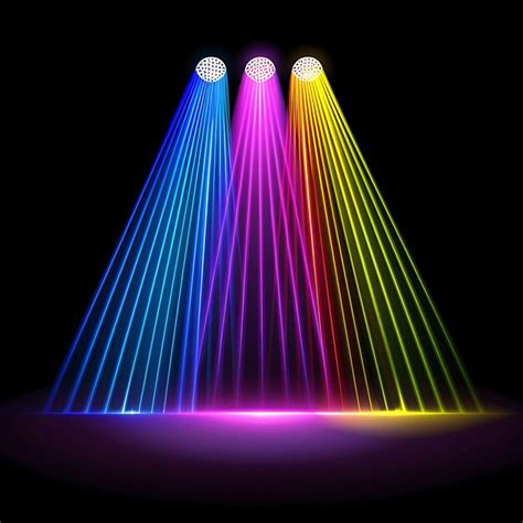 Premium Photo | Projection Led Spotlight With Various Colors Adjustable ...