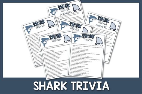 80 Fin-tastic Shark Trivia Questions and Answers