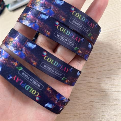 Coldplay Wristbands - Etsy