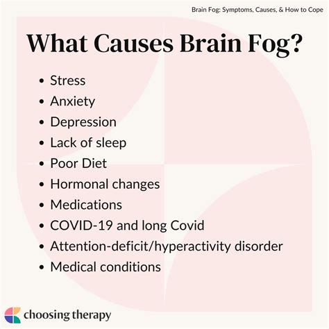 Brain Fog: Symptoms, Causes, & How to Cope