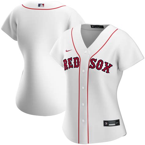 Women's Boston Red Sox Nike White Home 2020 Replica Team - Jersey