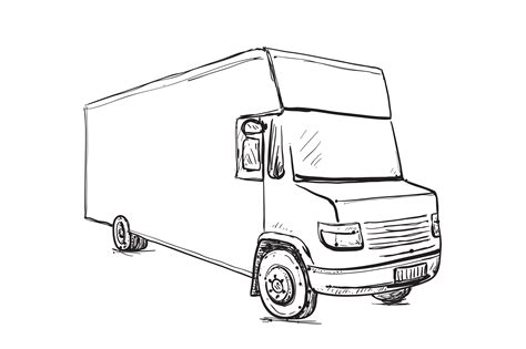 Hand drawn truck | Illustrations ~ Creative Market