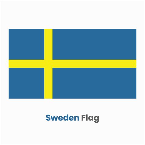 The Sweden Flag 29327003 Vector Art at Vecteezy