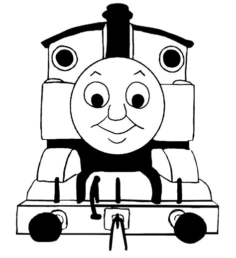 Images For > Thomas Train Clip Art Black And White - Cliparts.co