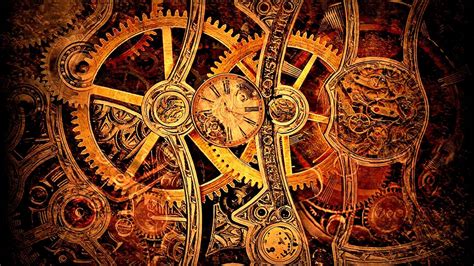 Steampunk gears clockwork widescreen watch cogs wallpaper Steampunk Clock, Steampunk Watch ...