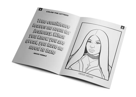 Nicki Minaj Coloring Pages For Kids