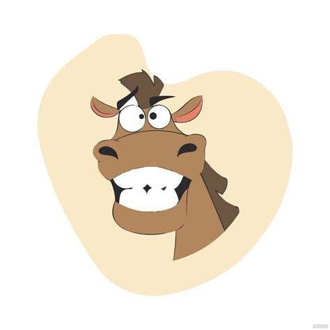 Funny Horse clipart in Illustrator, JPG, EPS, SVG, PNG - Download | Template.net