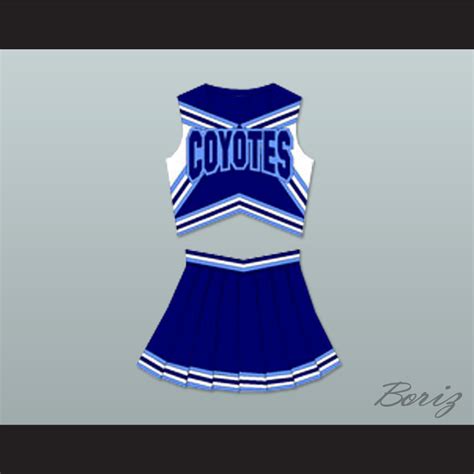 Varsity Blues Darcy Sears (Ali Larter) West Canaan High School Coyotes Cheerleader Uniform — BORIZ