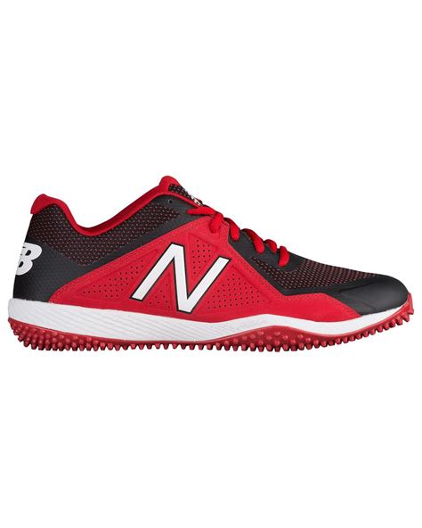 New Balance Synthetic 4040v4 Turf Turf Shoes in Black/Red (Red) for Men ...