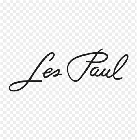 Les Paul Vector Logo Free Download - 465102 | TOPpng