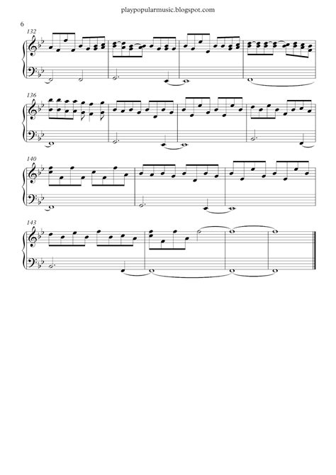 The Script - Hall Of Fame Piano Sheet Music - Free Sheet Music