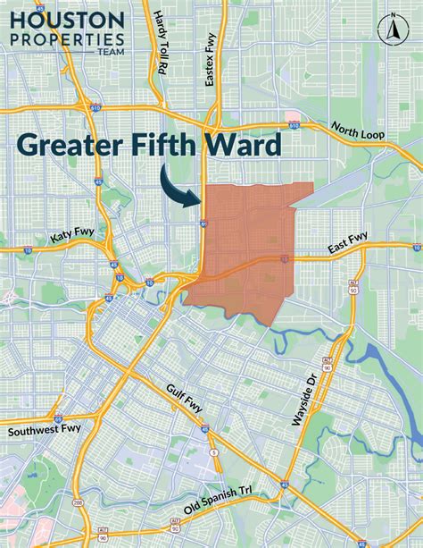 Fifth Ward Houston Map - Guinna Hyacinthia