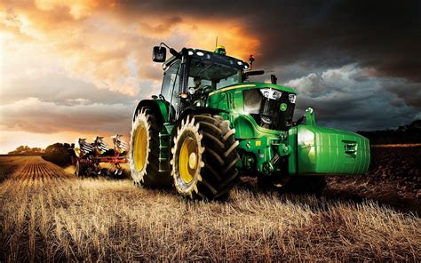 John Deere Tractor Wallpapers - Top Free John Deere Tractor Backgrounds - WallpaperAccess