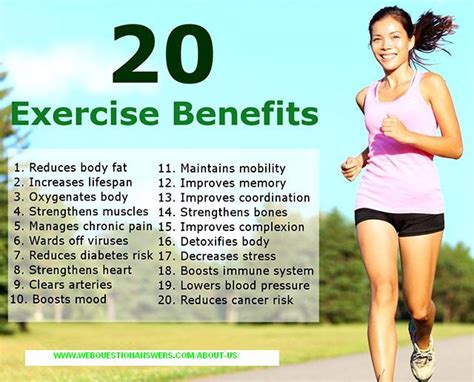 Weekly and Daily Tips for U: 20 Tips on Benefits of Daily Exercise