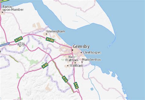 MICHELIN Grimsby map - ViaMichelin