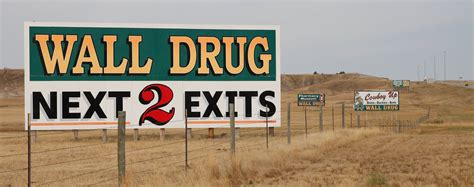 Wall Drug Road Signs