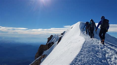 Approaching the summit of Mt Hood, OR : r/climbing