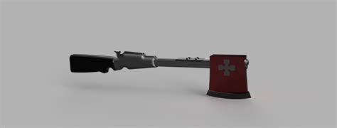 STL file Seven-Style Fire Fighting Battleaxe fire force・3D printing template to download・Cults