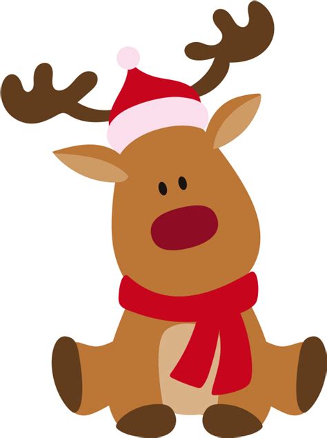 Dropbox Cricut Holidays Christmas - My First Christmas Reindeer Clipart - Full Size Clipart ...