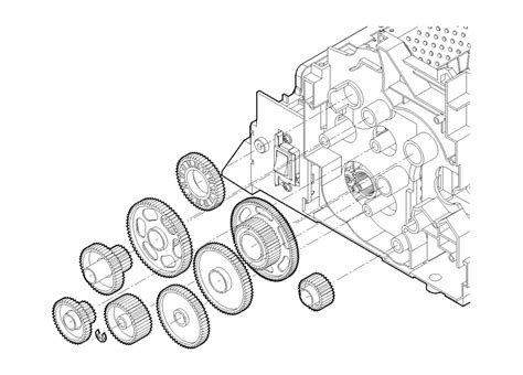 Machine Gear placement Illustration | NBG Drafting and Design