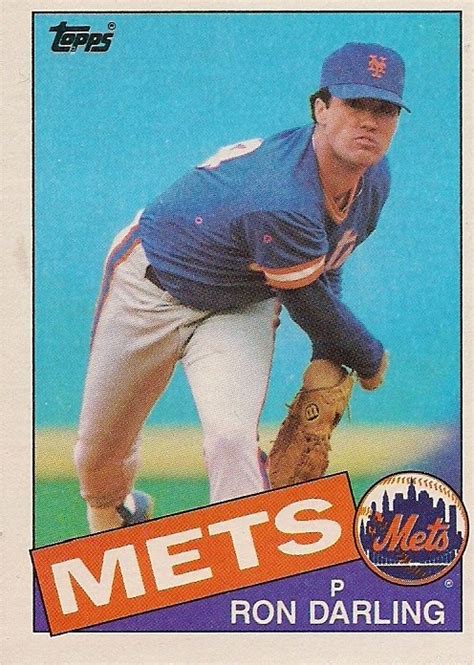 1985 Topps: #415 - Ron Darling