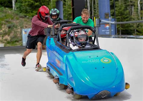 Experience a Utah Olympic Park Bobsled Ride | Park City Lodging