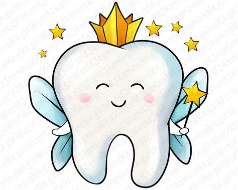 Tooth Fairy Png Sublimation Design Hand Drawn Tooth Fairy - Etsy Canada