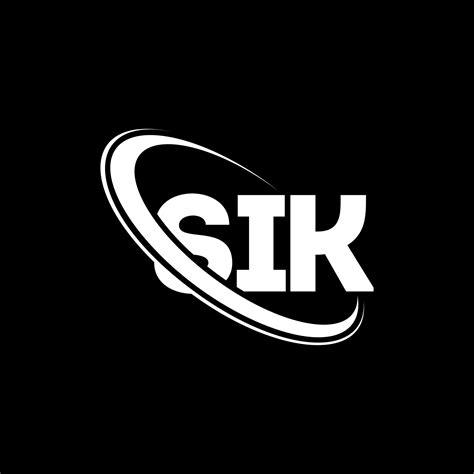 logotipo de sik. sik carta. diseño del logotipo de la letra sik ...