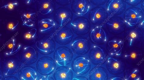 Atomic structure, animation - Stock Video Clip - K010/2350 - Science Photo Library