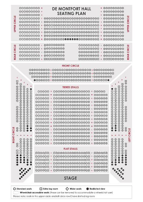 (PDF) De Montfort Hall Seating Plan - PDFSLIDE.NET