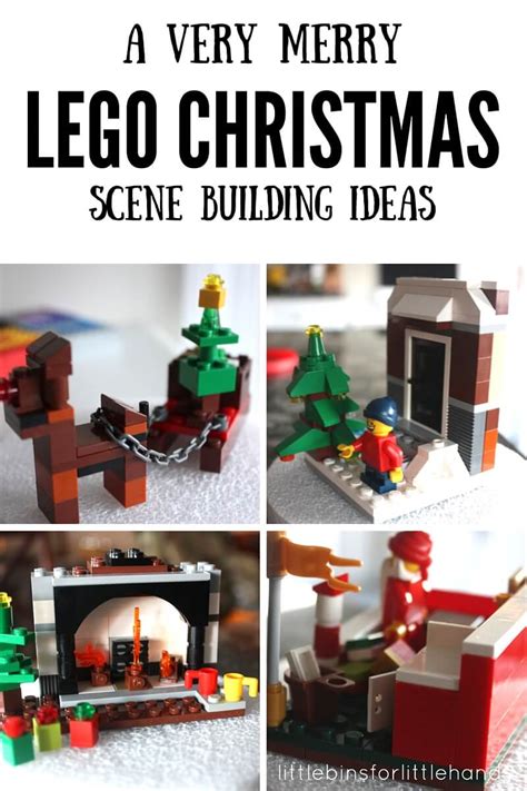 Fun Christmas LEGO Build Ideas - Little Bins for Little Hands