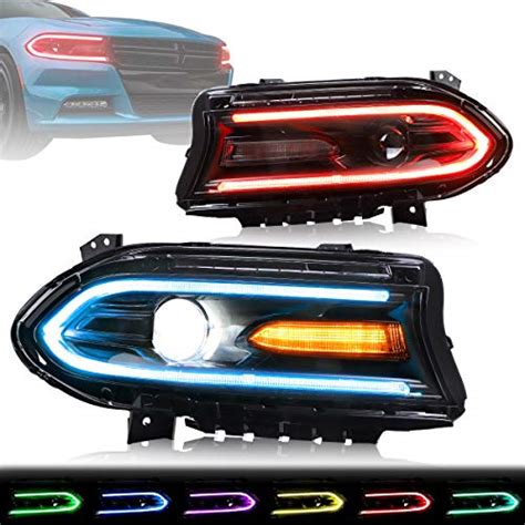 Discover the Stunning Transformation Your Dodge Charger Will Make with the Best LED Headlights!