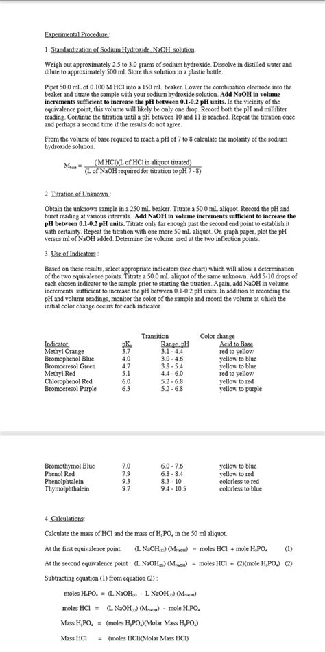 Solved Standardization of Sodium hydroxide Attach graph of | Chegg.com