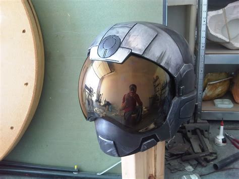 Halo 3 Security Marathon helmet WIP(pic heavy) | Halo Costume and Prop Maker Community - 405th