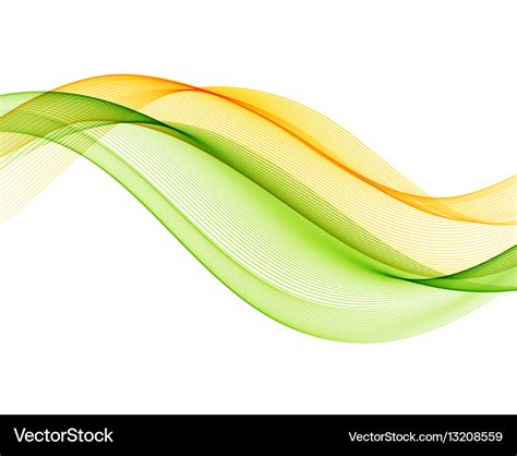 Abstract background with yellow green Royalty Free Vector