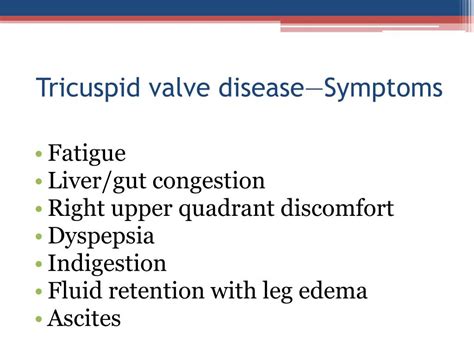 PPT - Tricuspid Valve Diseases PowerPoint Presentation, free download - ID:281550