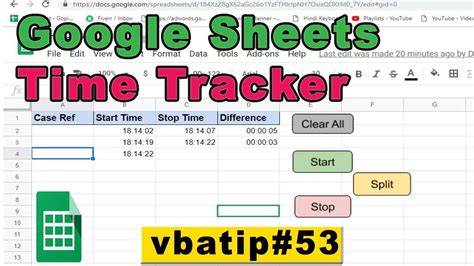 Time Tracking Google Sheets Template - prntbl.concejomunicipaldechinu.gov.co