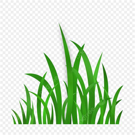 Green Grass Clipart Transparent Background, Cartoon Grass Green Clipart Elements, Ecology ...