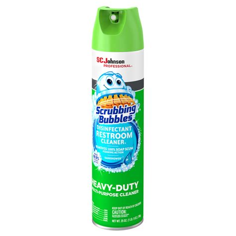 SC Johnson Scrubbing Bubbles® 313358 25 oz. Foaming Disinfectant Bathroom Cleaner