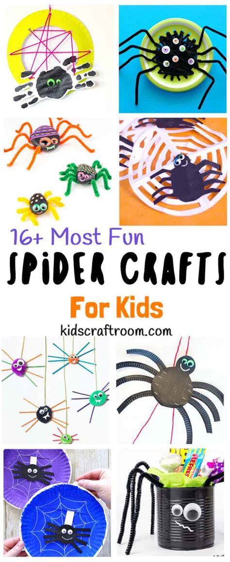 The Best Spider Crafts For Kids - Kids Craft Room