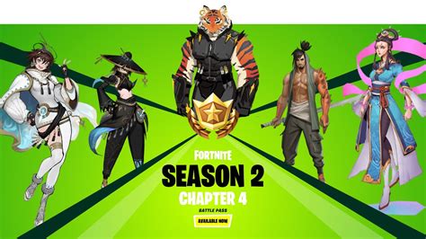 Fortnite Chapter 4 Season 2 Battle Pass Skins (Part 1) - YouTube