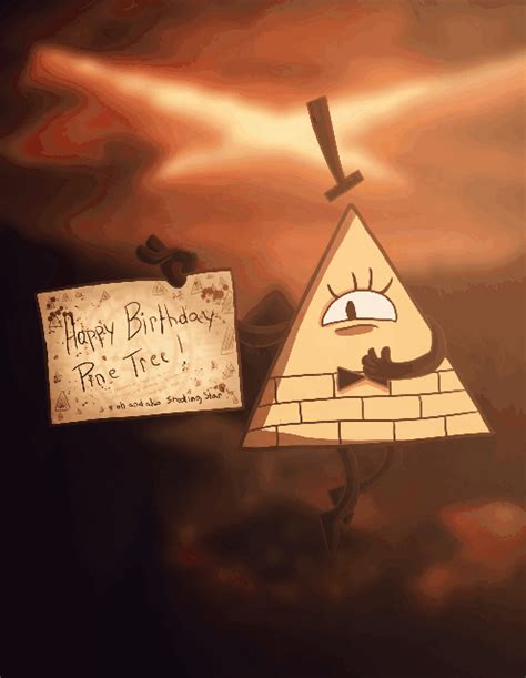 A sweet Happy Birthday from Bill (+gif) | Gravity Falls Amino