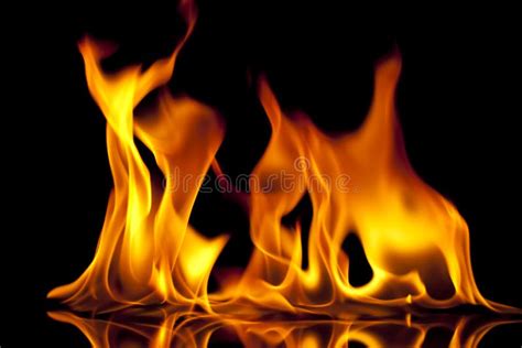 Fire Shapes stock image. Image of black, burn, orange - 20507735