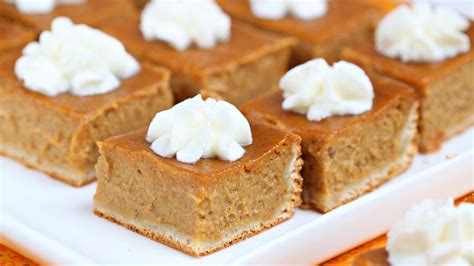 Pumpkin Pie Bars recipe from Pillsbury.com